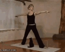 Ouch GIF - Yoga Cat Claw GIFs
