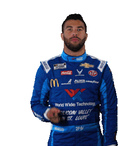 Pointing Right Bubba Wallace Sticker - Pointing Right Bubba Wallace Nascar Stickers