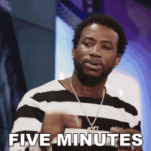 Five Minutes Gucci Mane GIF - Five Minutes Gucci Mane Few Moments GIFs
