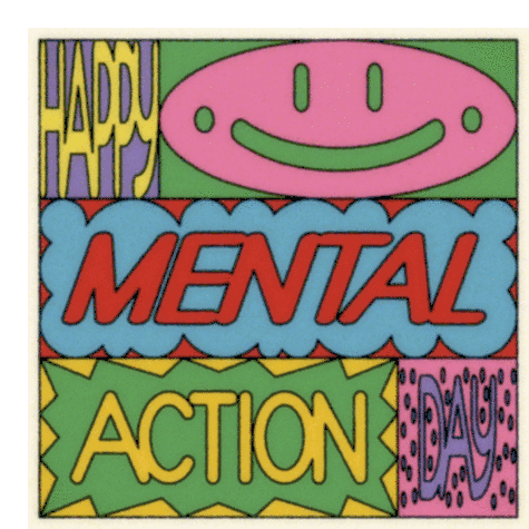 Happy Mental Health Action Day Patience Sticker - Happy Mental Health Action Day Mental Health Mental Health Action Day Stickers