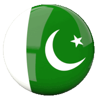 Pakistan Pakistan Flag Sticker - Pakistan Pakistan Flag Flag Of Pakistan Stickers