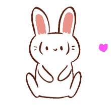 love catscafe bunny rabbit love you