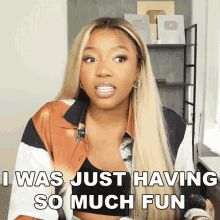 I Was Just Having So Much Fun Courtney Adanna GIF - I Was Just Having So Much Fun Courtney Adanna Courtreezy GIFs