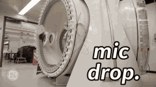 General Electric Mic Drop GIF