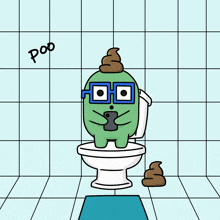Bathroom Peepo GIF - Bathroom Peepo Poop In Toilet GIFs