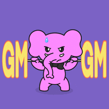 Kawaii Pink GIF - Kawaii Pink Elephant GIFs