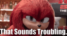 Knuckles Tv Show That Sounds Troubling GIF - Knuckles Tv Show That Sounds Troubling Troubling GIFs