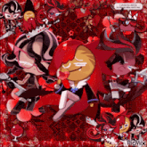 a collage of cookie run characters with one saying i show no mercy to those who do n't love