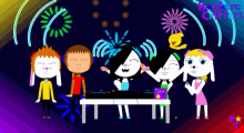 Hardcore Critters Party Rave GIF - Hardcore Critters Party Rave Happy GIFs
