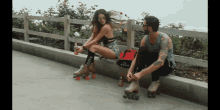 Kimberly Cole Rollerskating GIF - Kimberly Cole Rollerskating Roller Skate GIFs