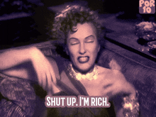 Rich Gloria Swanson GIF - Rich Gloria Swanson Shut Up GIFs