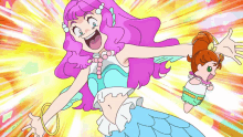 Tropical Rouge Precure Laura GIF - Tropical Rouge Precure Laura Sinister Smile GIFs