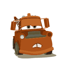 eye roll tow mater cars annoyed whatever