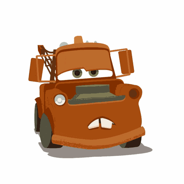 Eye Roll Tow Mater Sticker - Eye Roll Tow Mater Cars - Discover