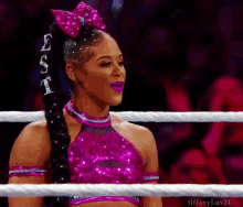 Bianca Belair Clash At The Castle GIF - Bianca Belair Clash At The Castle Wwe GIFs