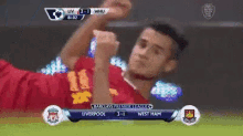 Coutinho GIF - Liverpool Soccer Getting Up GIFs