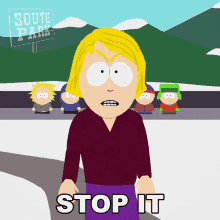 Stop It Linda Stotch GIF - Stop It Linda Stotch South Park GIFs
