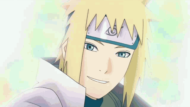 Naruto Minato Smile