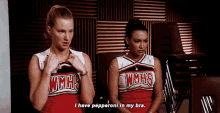 Glee Brittany Pierce GIF - Glee Brittany Pierce I Have Pepperoni In My Bra GIFs