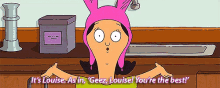 It'S Louise, As In Geez Louise - Bob'S Burgers GIF