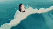 Friend Zoned GIF - Spirited Away Water Waves GIFs