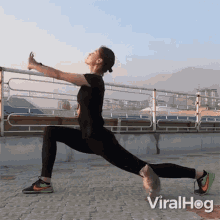 Yoga Viralhog GIF - Yoga Viralhog Stretching GIFs