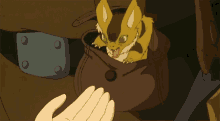 The Fox-squirrel, Teto - A Companion Of Nausicaa Of The Valley Of The Wind GIF