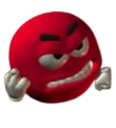 Angry Angry Emoji Sticker - Angry Angry emoji Mad - Discover & Share GIFs