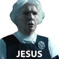 Jesus Mother Bernadette Sticker
