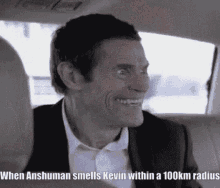Anshuman Smells Kevin100km Radius Willem Dafoe GIF - Anshuman Smells Kevin100km Radius Willem Dafoe Smirk GIFs