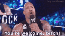 Welcome Bitch GIF - Welcome Bitch Youre Welcome GIFs