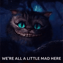 Cats Smile GIF - Cats Smile Alice In Wonderland GIFs