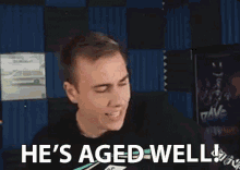 Hes Aged Well Very Well GIF - Hes Aged Well Very Well Impressed GIFs