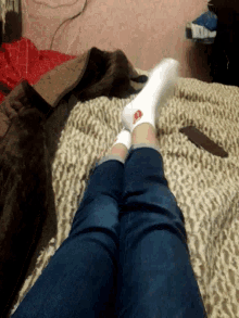 happy socks white socks chilling