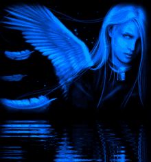 Blue Angel GIF