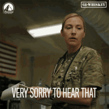Very Sorry To Hear That Beth Riesgraf GIF - Very Sorry To Hear That Beth Riesgraf Sonia Holloway GIFs