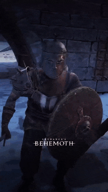 a screenshot of a video game called skyrim 's behemoth