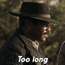 Too Long Bass Reeves GIF - Too Long Bass Reeves Lawmen Bass Reeves GIFs