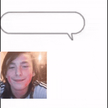 a picture of a boy with a speech bubble saying jalebibebi