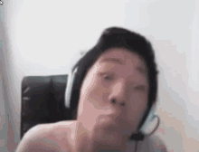 Korean Hitting His Camera Mad GIF