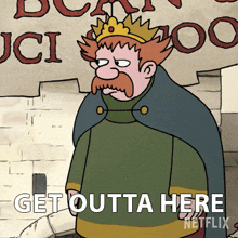 Get Outta Here King Zøg GIF - Get Outta Here King Zøg Disenchantment GIFs