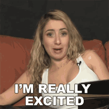 Im Really Excited Iwantmylauren GIF - Im Really Excited Iwantmylauren Im Hyped Up GIFs