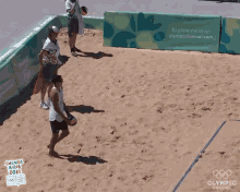 serve toss volleyball sand spike