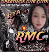 greetings one guts salam satu nyali rifa rvc rock metal community