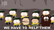 We Have To Help Them Ike Broflovski GIF - We Have To Help Them Ike Broflovski South Park GIFs