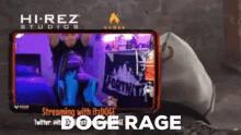 Itzd0ge Doge Rage GIF