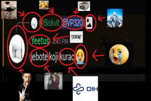 a screenshot of a chat with yeetus and jebote