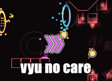 Vyu No Care Game GIF - Vyu No Care Game Geometrydash GIFs