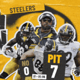 Pittsburgh Steelers (7) Vs. New Orleans Saints (0) First Quarter GIF - Nfl National Football League Football League GIFs