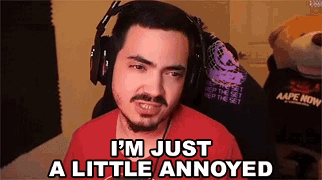 Im Just A Little Annoyed Jacob GIF - Im Just A Little Annoyed Jacob Annoyed GIFs
